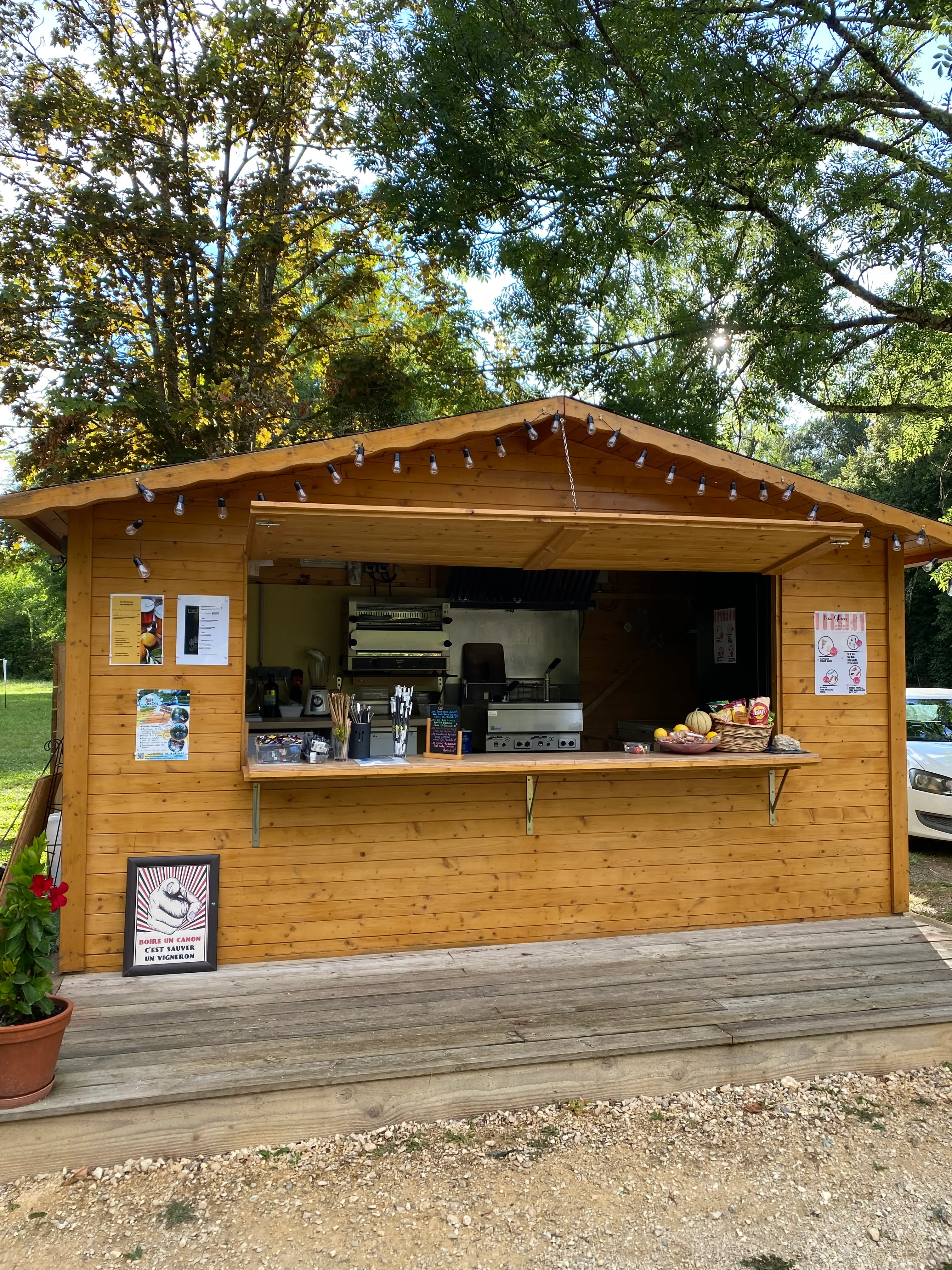 Snack du camping